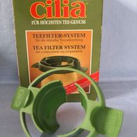 Teefilterhalter Halter für Teefilter Teebeutel grün
