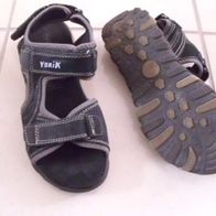 Sandale schwarz Gr. 36