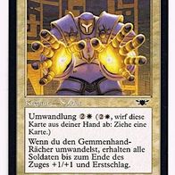 4x "Gemmenhand-Rächer", Common aus "Legionen", Erhaltung siehe Text