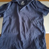 Dunkelblaues Poloshirt- Gr. 98/104 - H&M