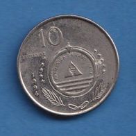 Kapverdische Inseln 10 Escudos 1994 Vogel
