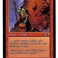 3x "Goblin-Beobachtungsposten", Common aus "Legionen", Erhaltung siehe Text