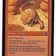 4x "Keulenschweif-Hystrodon", Common aus "Legionen", Erhaltung siehe Text