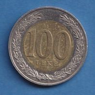 Albanien 100 Leke 2000