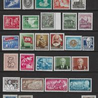 DDR Restelot sauber postfrisch, siehe Beschreibung