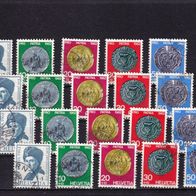 Schweiz MiNr. 751-755 Pro Patria komplett gestempelt zur Auswahl M€ 5,00 #E441ad