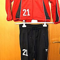 Trainingsanzug Jogginganzug Jacke Hose Erima Gr. 1