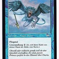 4x "Geflüchteter Primoc", Uncommon aus "Legionen", Erhaltung siehe Text