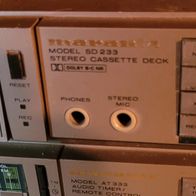Schönes Marantz SD233 Tapedeck Cassettenplayer