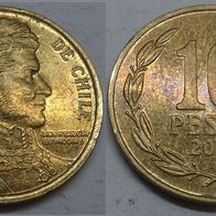 Chile 10 Pesos 2009 ## K4