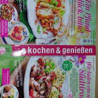 2x Kochen & Genießen März 2019 & Mai 2019 - Rezepte für Genießer & künftige Chefköche