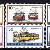 Berlin 1971 Mi. 379-384 * * Schienenfahrzeuge Postfrisch (br0479)