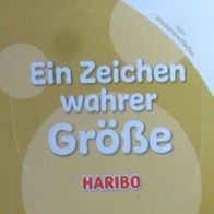 Haribo Aufkleber Gelb - Sommeraktion