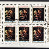 Polen gestempelt Kleinbogen Michel Nr. 2508