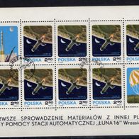 Polen gestempelt Kleinbogen Michel Nr. 2020