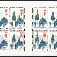 Tschechische Republik Kleinbogen postfrisch Michel Nr. 9