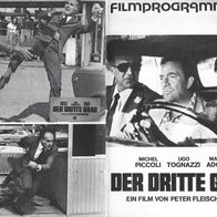 Filmprogramm Nr. 18 Der dritte Grad Michel Piccoli 12 Seiten