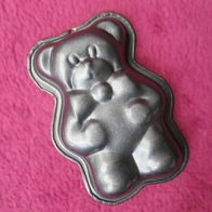 NEU Mini Backform Teddybär Bär Bärchen 8,5 x 11,5 Metall Kuchenform Motiv Form
