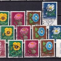 Schweiz MiNr. 663-667 Pro Juventute 1958 kpl. gest. eine zur Auswahl M€ 9,50 #E469ce