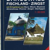 Wander und Radwanderkarte Darsswald