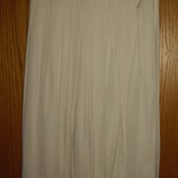 Rock, Faltenrock, Gr. 40, creme-farbend