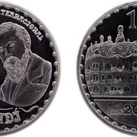 Spanien Silbermünze PP/Proof 10 Euro 2002 GAUDI Casa Mila