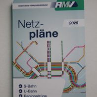 Rhein-Main-Verkehrsverbund (RMV): „Netzpläne“ 2025 (im Mini-Format)