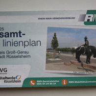 Rhein-Main-Verkehrsverbund (RMV): Gesamtlinienplan Landkreis Groß-Gerau 2025