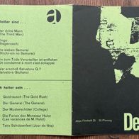 Filmprogramm Atlas Nr. 20 Der dritte Mann Joseph Cotten 16 Seiten