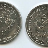 Portugal 200 Escudos 1997 "José de Anchieta" Stgl./ BU