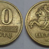 Litauen 20 Centu 1997 ## Kof6