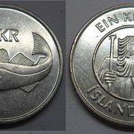 Island 1 Krona 1992 ## S10
