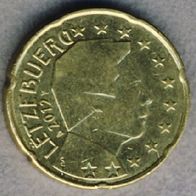 Luxemburg 20 Cent 2012