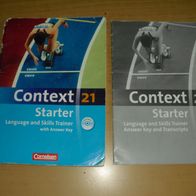 Heft: Context 21 - Starter: language and skills trainer with answer key; CD extra