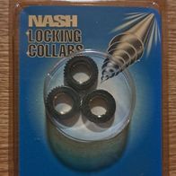 Neu! 3 Locking Collars RVS Bissanzeiger Befestigung Schraube Kevin Nash Schwarz