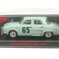 1:43 Spark Renault Dauphine #65 Winner Rally Montecarlo 1958 J.Feret
