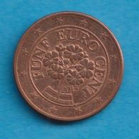 Österreich 5 Cent 20013