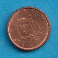 Frankreich 1 Cent 2017