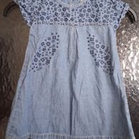 Blaues Kleid - Sommerkleid - Gr. 92 - Alana
