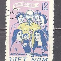 Vietnam, 1980, Frauen, 1 Briefm., gest.