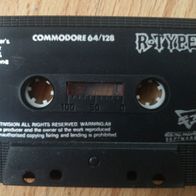 R-Type C64 / C128 Commodore Kassette 1988