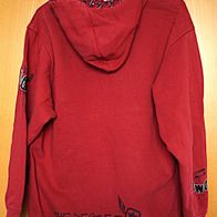 Kapuzenpulli Kapuzenpullover Hoodie rot Gr 146/152