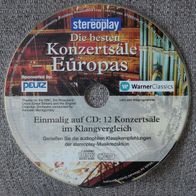 stereoplay-CD 07/2005 Die besten Konzertsäle Europas - Neuwertig