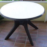 Kettler Gartentisch Balkontisch, höhe Stabilität, UV-beständig, wetterfest