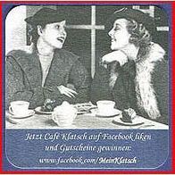 Bierdeckel (79) - Cafe Klatsch - Jetzt auf Facebook liken