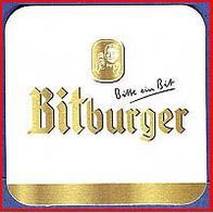 Bierdeckel (80) - Bitburger - Bitte ein Bit - Qualitätsversprechen Nr. 4