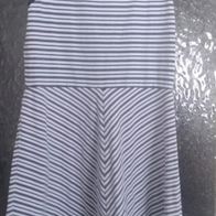 Blaugrau weiß gestreiftes Kleid - happy girls - Gr. 152