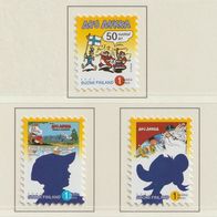 Disney Finnland 2001 50 Jahre Aku Ankka Satz postfrisch