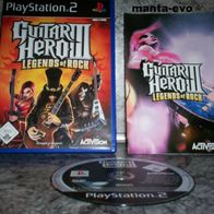PS 2 - Guitar Hero III: Legends of Rock