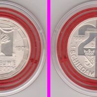 1998 Niederlande Schiedam De Nieuwe Palmboom 2 ½ Euro Vorläufer Silber